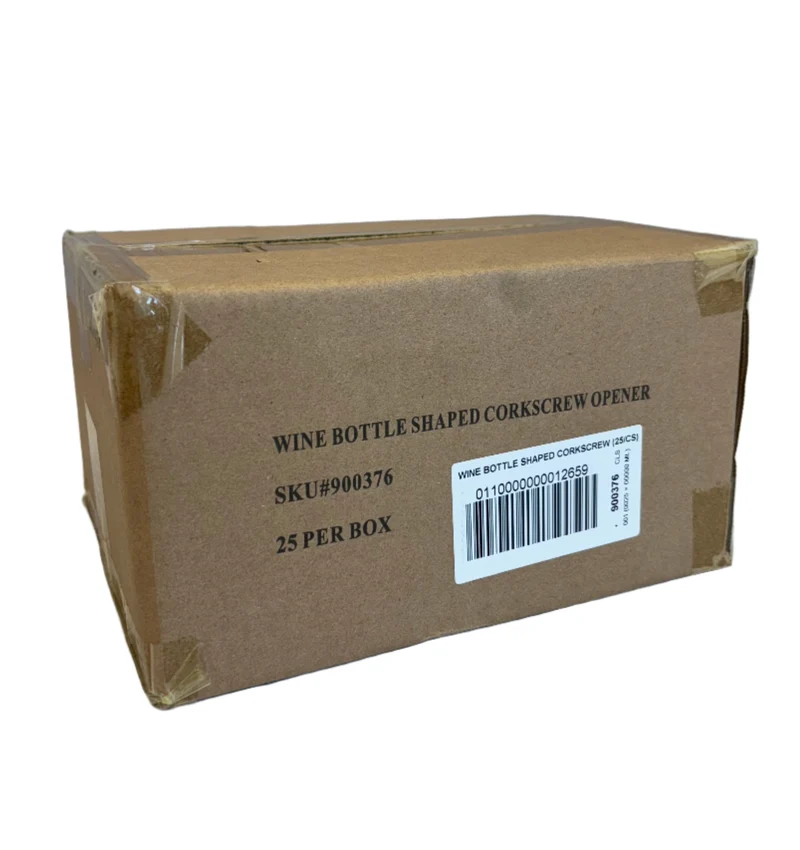 Bottle Shaped Corkscrew - 25 Units per Box