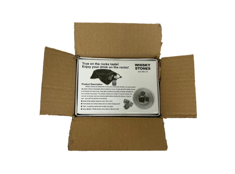 Whisky Rocks (Whisky Stones) – 4 Boxes per Case