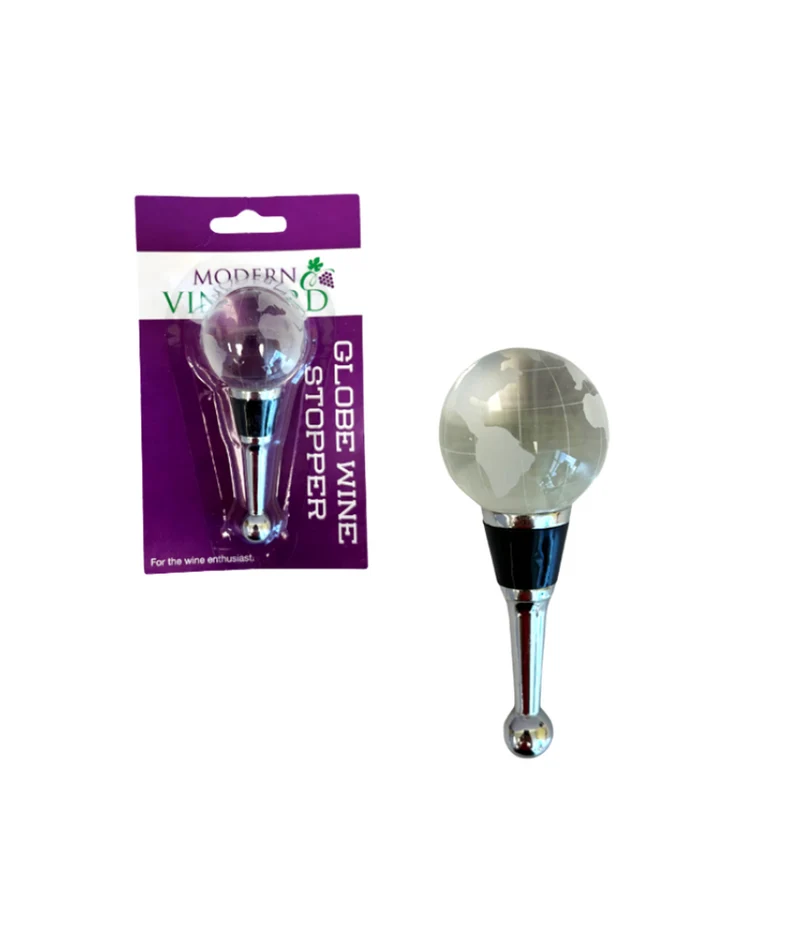 Globe Wine Stopper – 25 Units per Box