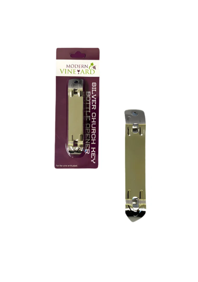 Silver Bottle Opener – 50 Units per Box