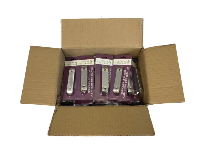 Silver Bottle Opener – 50 Units per Box