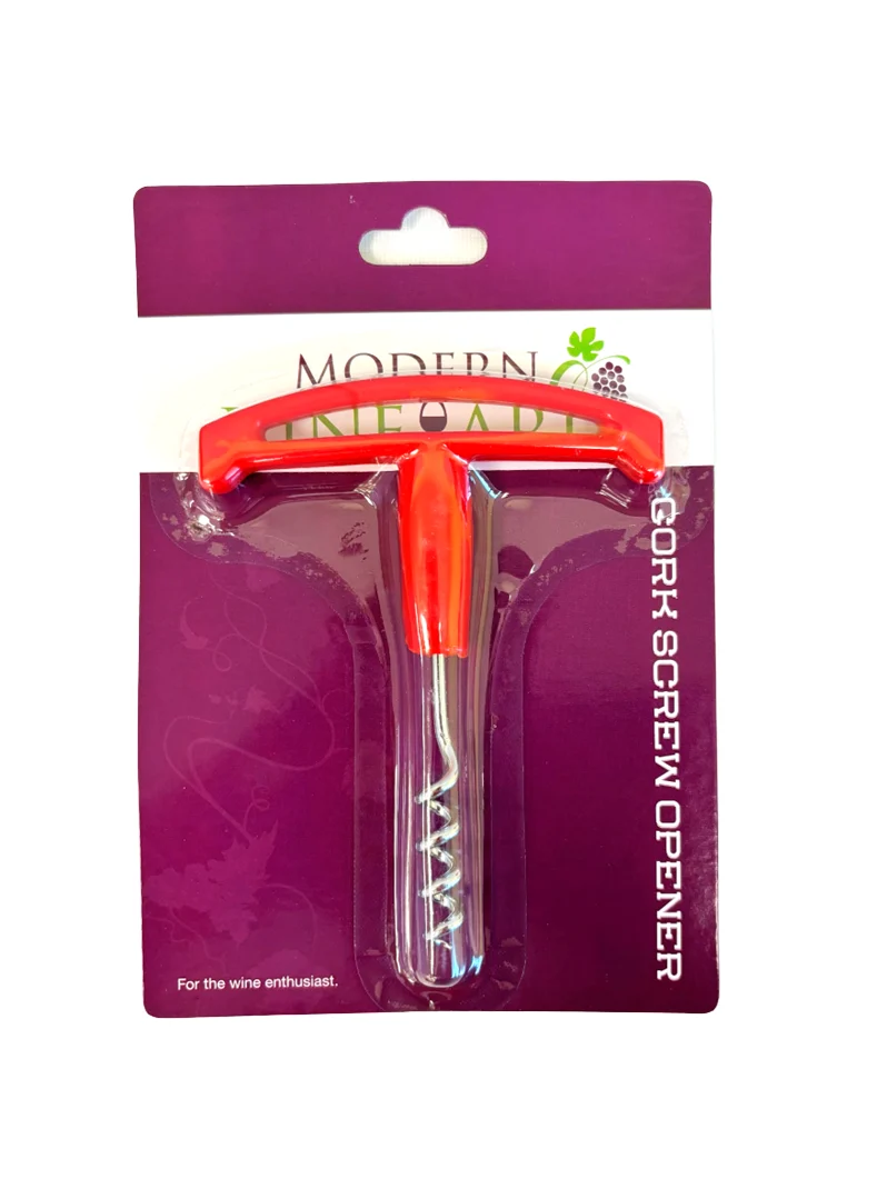 Travel Corkscrew Red - 50 Units per Box