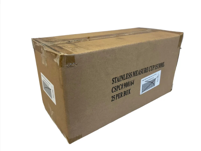 Stainless Measuring Cup - 25 Units per Box
