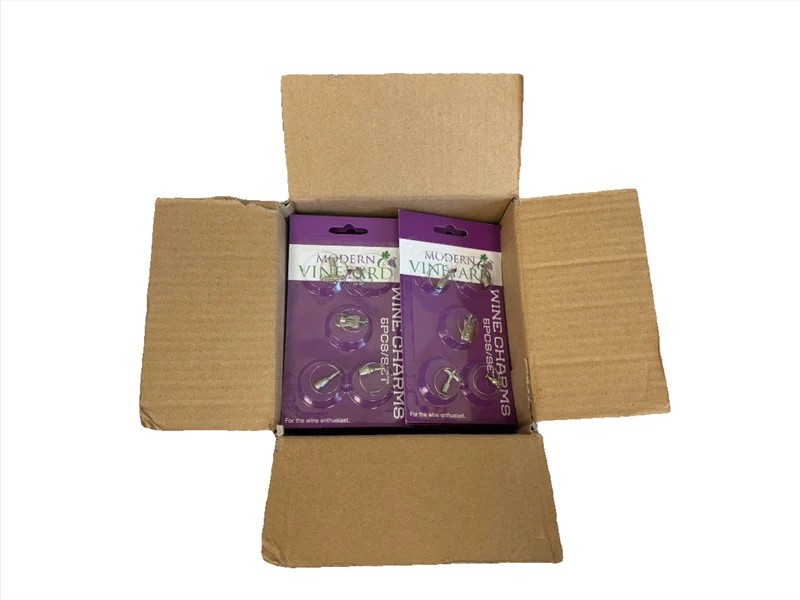 5-Piece Wine Charms - 25 Units per Box