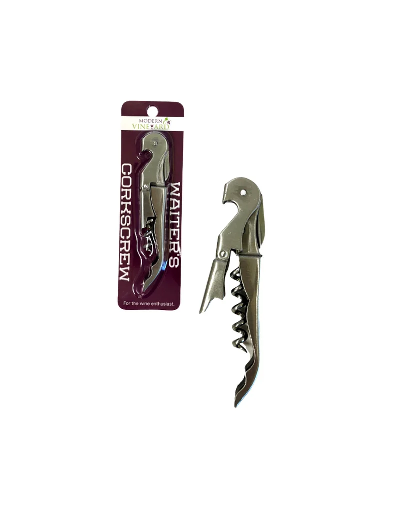 Chrome Corkscrew Opener - 25 Units per Box