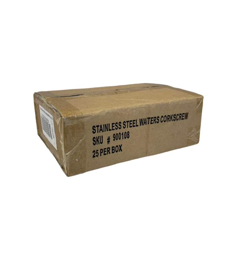 Chrome Corkscrew Opener - 25 Units per Box