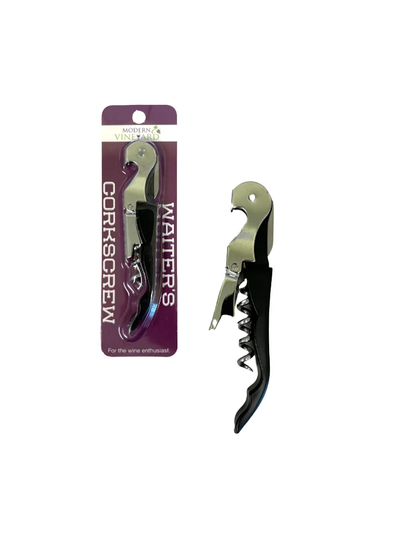Black Corkscrew Opener - 25 Units per Box