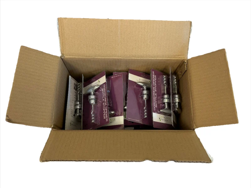 Corkscrew with Stopper - 25 Units per Box