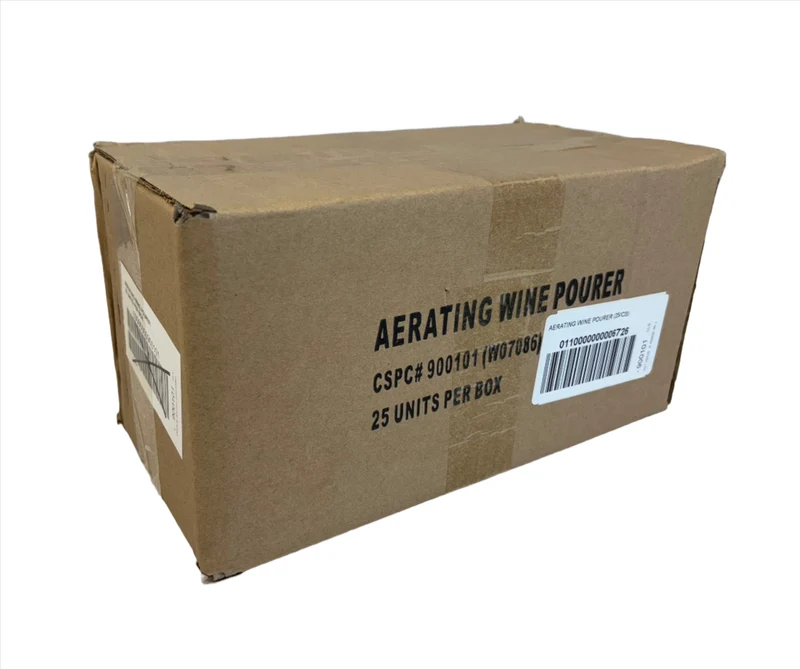 Aerating Wine Pourer - 25 Units per Box