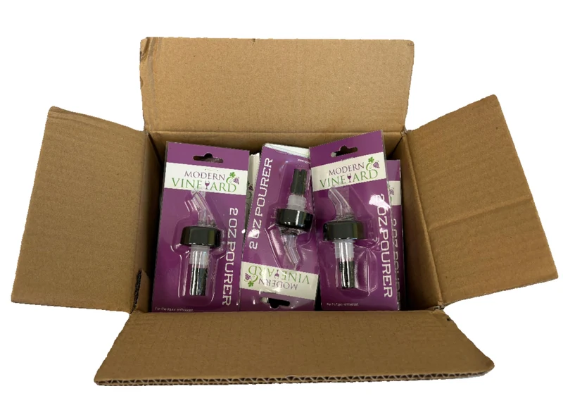 2 oz Liquor Shot Pourer (25 Units per Box)