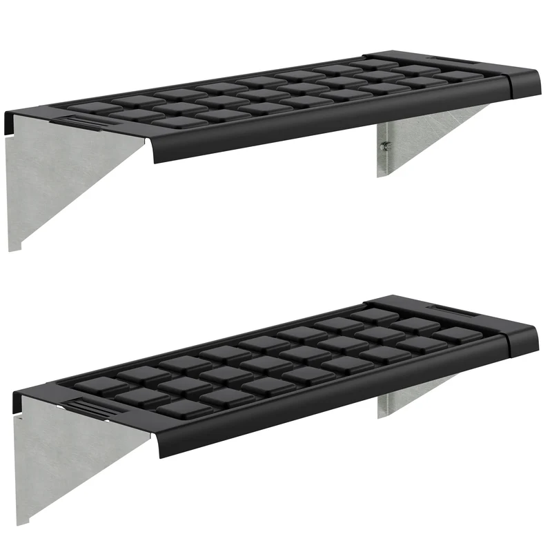 Kit d’étagères pour serre Palram – 2 étagères 65 x 26 cm, 20 kg, PVC