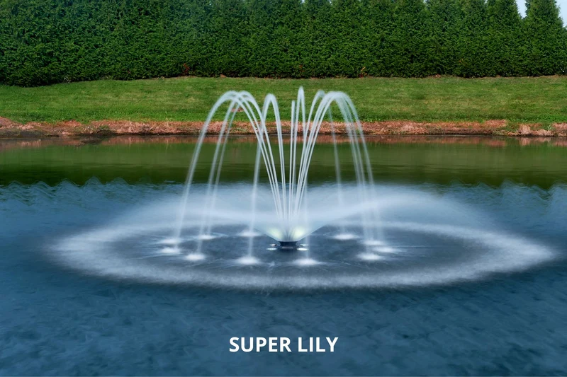 Aqua Control® Fusion Multi-Nozzle Floating Fountains 0.5-2HP
