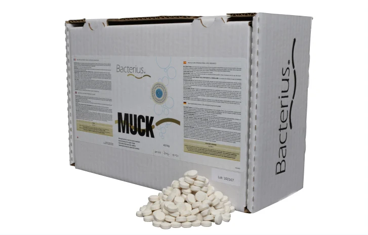 Bacterius® MUCK, Natural Bacteria to Digest Muck