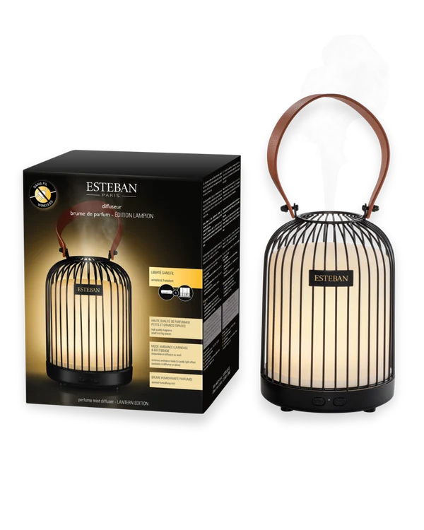 Diffusore di fragranze a nebulizzazione Edizione Lampion 19x13x13 cm nero Esteban-Paris