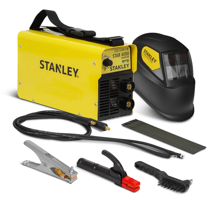 Poste à souder 160 A compact – électrodes 1,6‑4 mm, 230 V, léger, accessoires inclus, IP21S