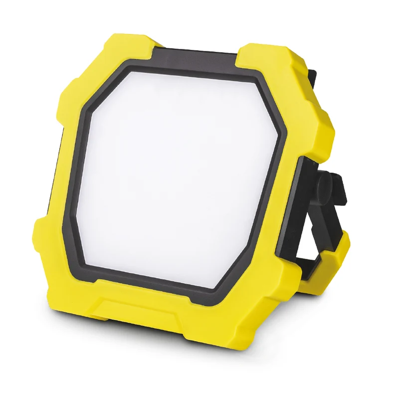 Projecteur LED de chantier 40W 4300 lumens IP54 IK08 – éclairage de travail puissant et portable