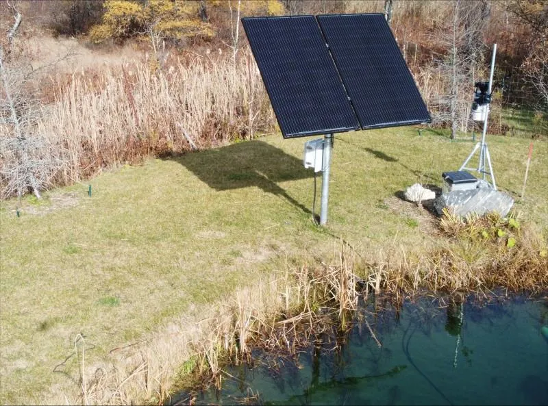 Direct Solar-Powered Aeration System