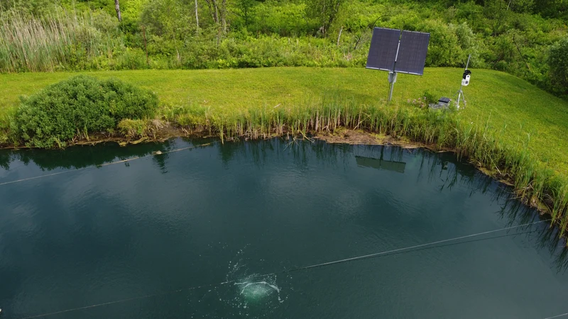 Direct Solar-Powered Aeration System