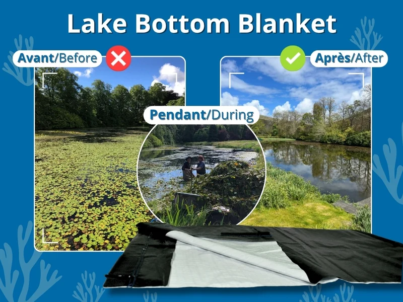 Benthic Barrier, Lake Bottom Blanket