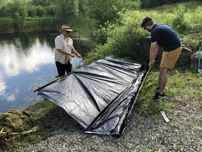 Benthic Barrier, Lake Bottom Blanket