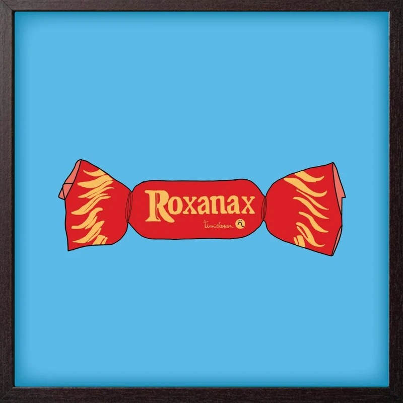 Poster Stampa Artistica Roxanax 20x20 cm