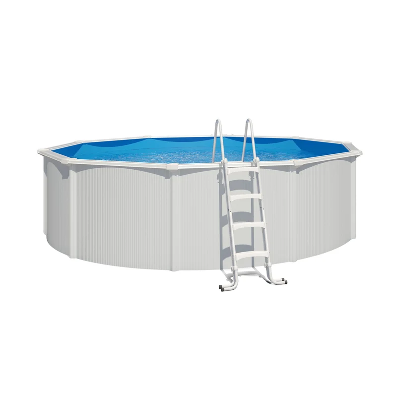 Piscine hors-sol Saphir Ø4,85 x H1,20 m – 18 m³ – Acier galvanisé
