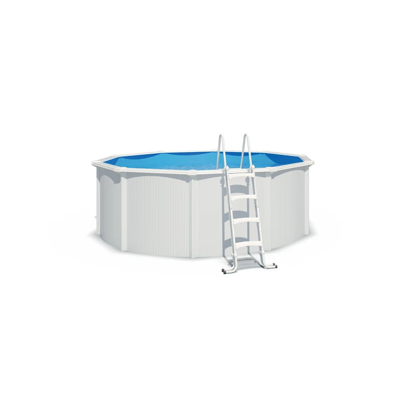 Piscine hors-sol Saphir Ø3,90 x H1,20 m – 11 m³ acier galvanisé