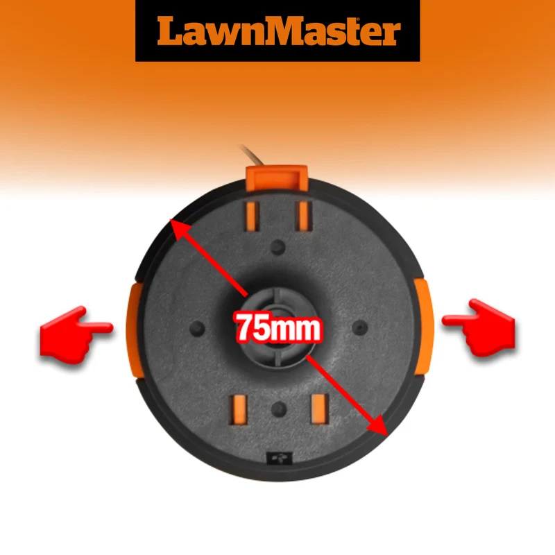 Bobine de rechange pour coupe-bordures Lawn Master – Ø75 mm