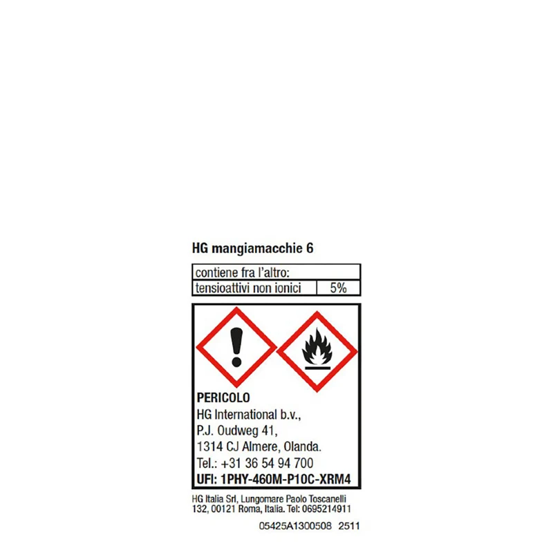 HG Mangiamacchie n. 6 per Inchiostro e Coloranti 50ml