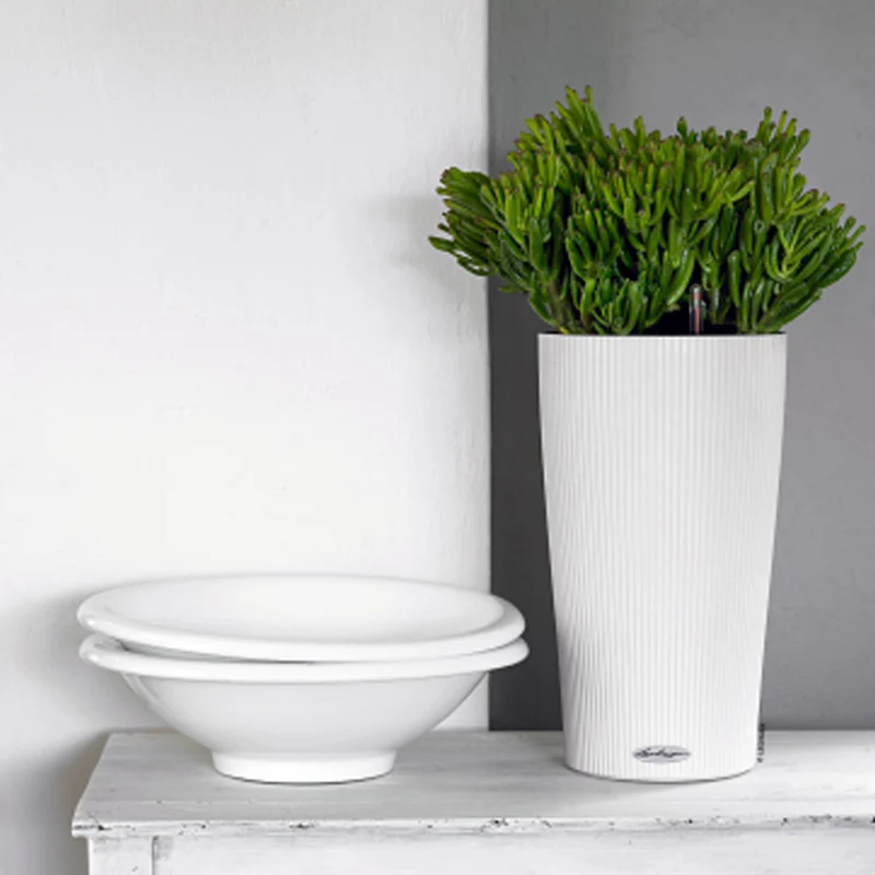 VASO CILINDRO COLOR D23XH41CM BIANCO OPACO