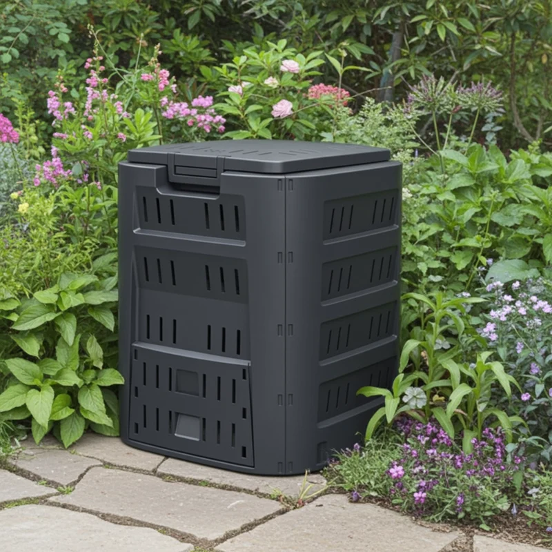 Composteur domestique - 220L – Grand couvercle