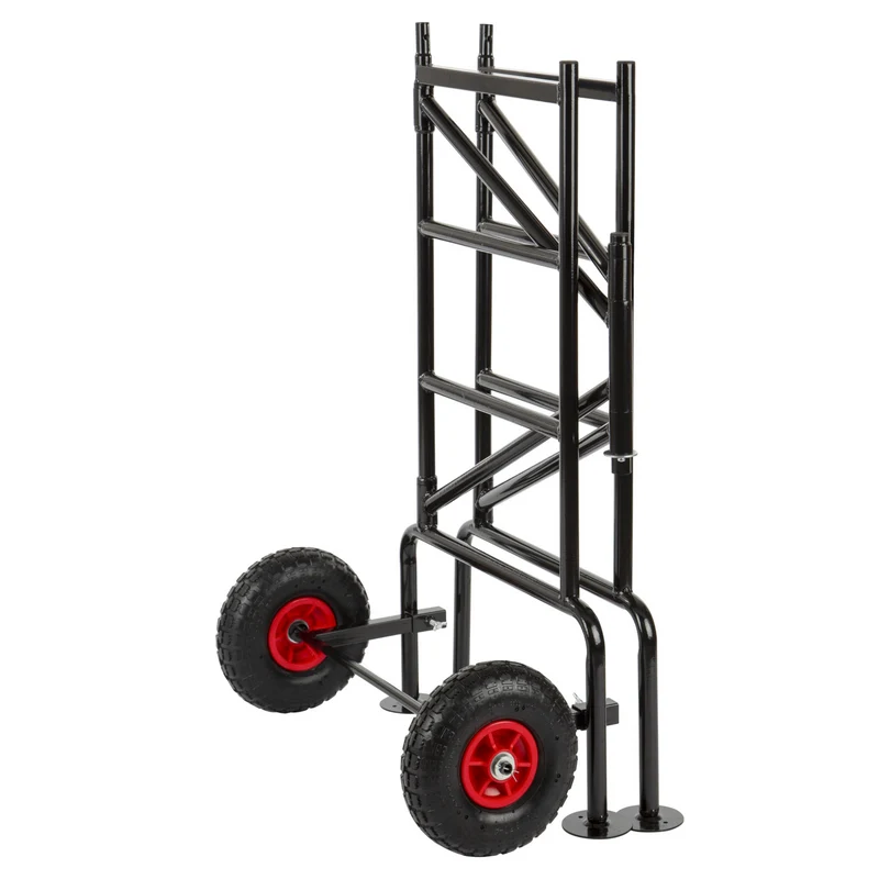 Échafaudage domestique pliable – Hauteur max. 2,80 m, plateforme réglable