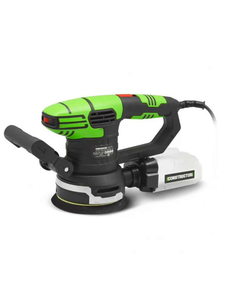Ponceuse excentrique 450W – 125 mm – Vitesse variable – Aspiration intégrée