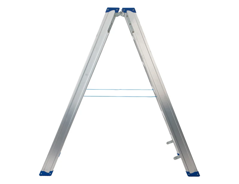 Escabeau professionnel double accès 2x6 marches en aluminium