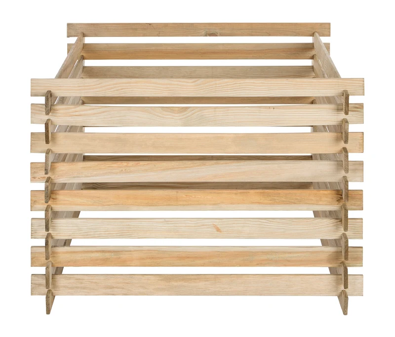 Composteur Bois 530L – Écologique, Robuste et Grande Capacité