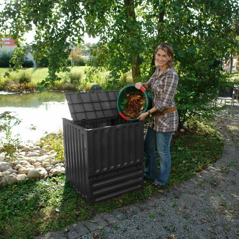 Composteur 400L – Pratique, Robuste et Facile à Installer