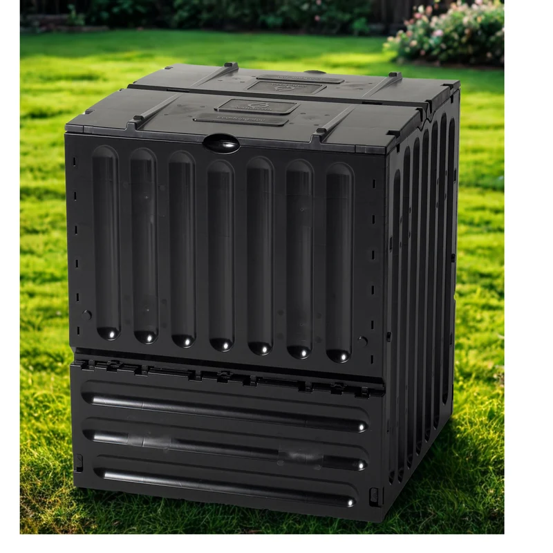 Composteur Domestique 600L – Montage Facile, Grande Capacité