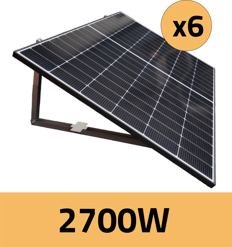 Kit Solaire Plug & Play 2700W – Électricité Gratuite à Domicile