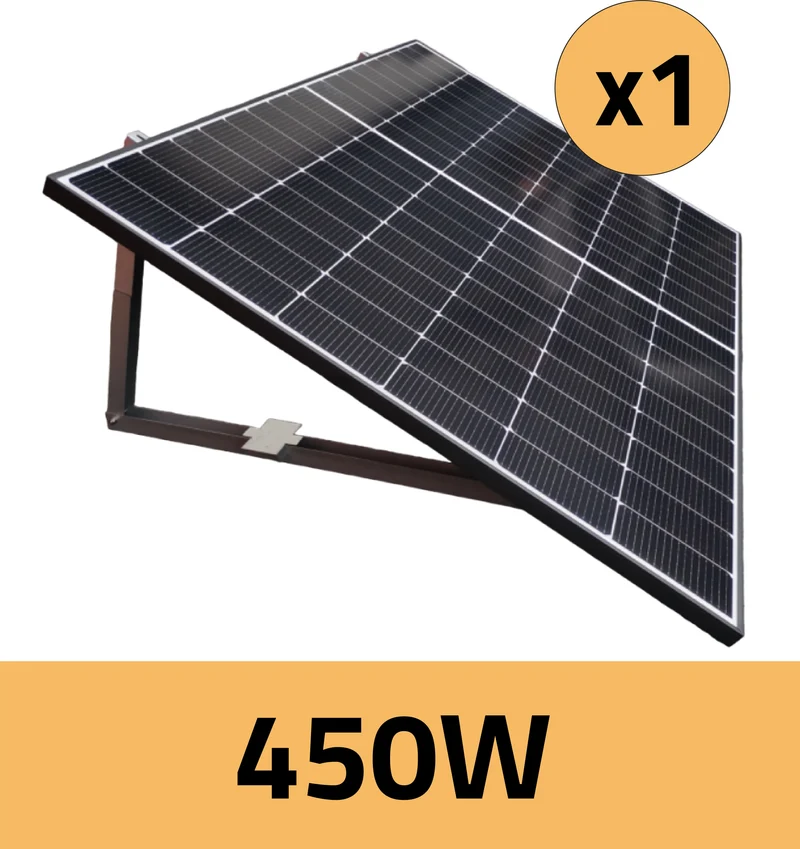 Kit Solaire Plug & Play 450W – Électricité Gratuite à Domicile
