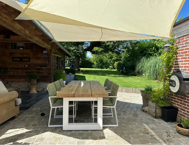 Voile d’ombrage triangulaire- 3,6x3,6x3,6 m - gris foncé – PE 180g/m² – Anti-UV 90%