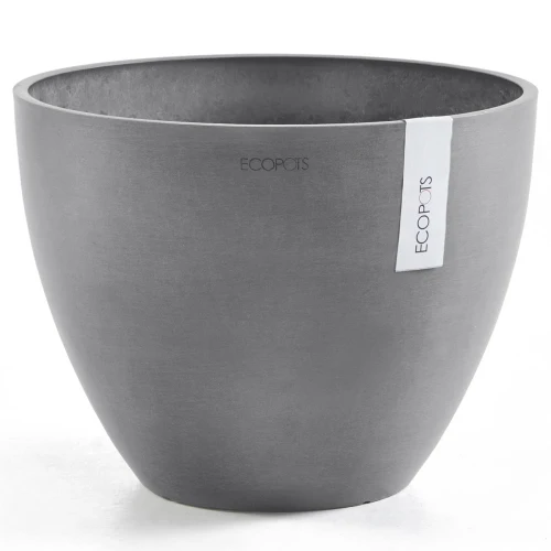 Vaso Rotondo D30 H25,5 Grigio Ecopots