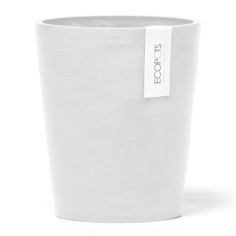 VASO DA TAVOLO ROTONDO MORINDA D11XH12,5CM BIANCO PURO