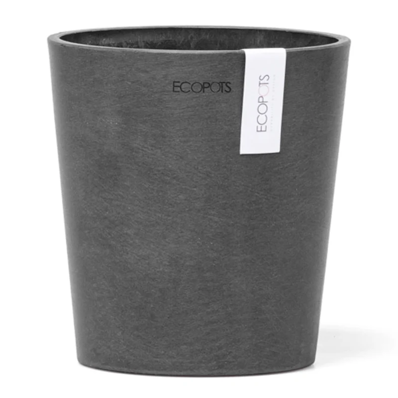 VASO DA TAVOLO ROTONDO MORINDA D11XH12,5CM GRIGIO SCURO