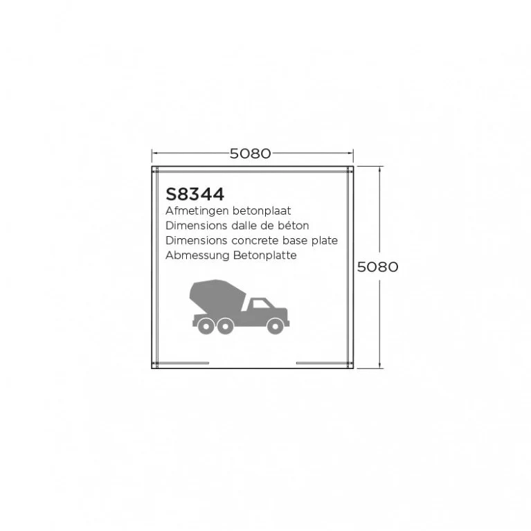 Abri de jardin Montreux - 5,08 x 5,08 - traité - sapin du Nord certifié - double-porte avec fenêtres