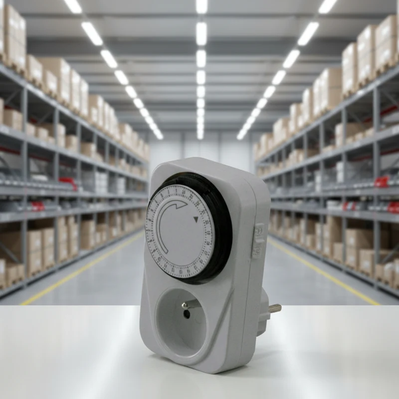 Programmateur journalier manuel I-WATTS – Cycle 24h, 15 min, 3500W, certifié NF