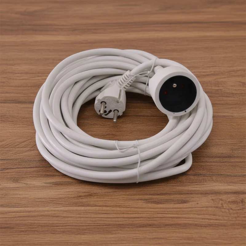 Allonge électrique 10M I-WATTS – 3G1.0 mm², NF certifiée, 3680W, protection enfant