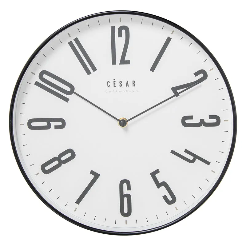 Orologio da Parete in Acrilico D30cm Bianco Peraga Home
