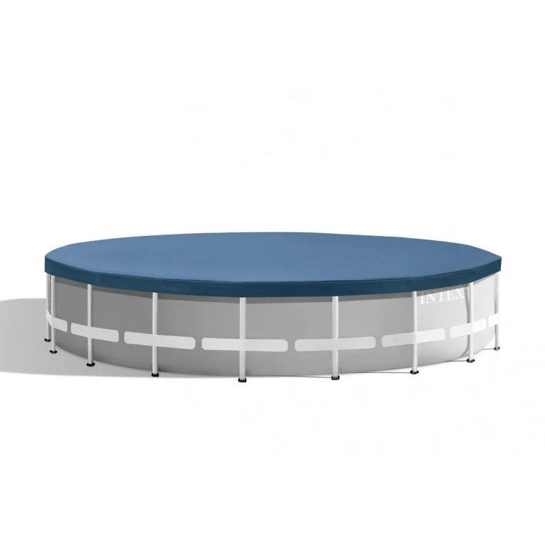Piscine tubulaire Intex Prism Frame 610 × 132 cm – Grande piscine ronde 32695 L avec filtration puissante