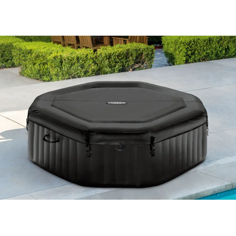 Spa gonflable Intex Deluxe 6 places – Octogonal 218 x 71 cm – 6 jets massants – Chauffage 2200 W & WiFi