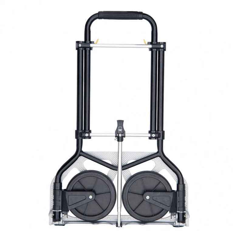 Diable pliable 100kg – poignée téléscopique – léger, compact et robuste